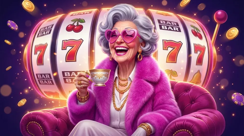 La Nonna col tè davanti ai rulli